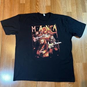 MANA Mexico Lindo y Querido 2023 Tour‎ Black shirt Sz 2XL